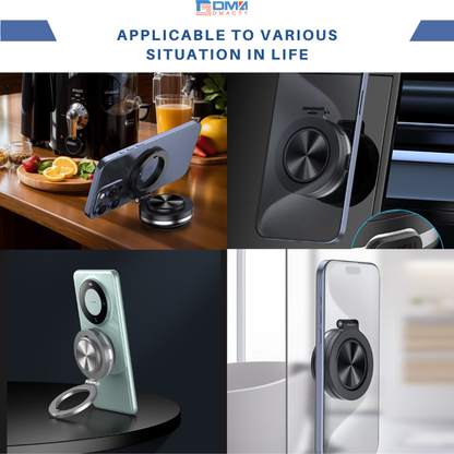 DMActy™ ProGrip 360° Magnetic Suction Phone Mount