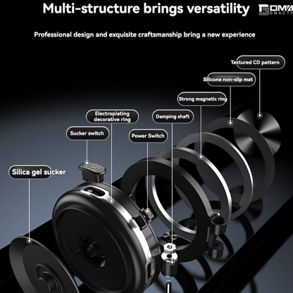 DMActy™ ProGrip 360° Magnetic Suction Phone Mount