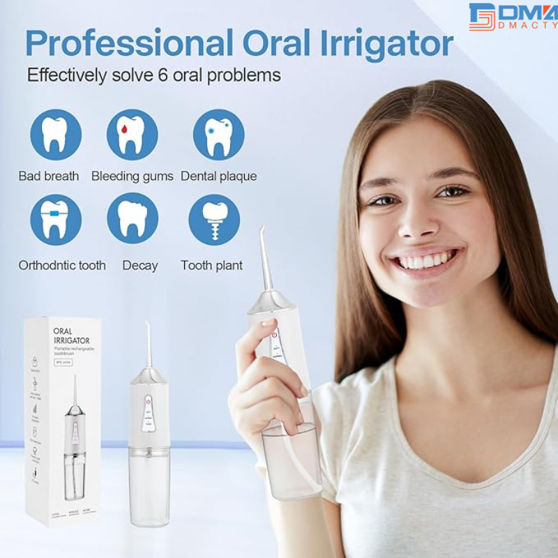 DMActy™ AquaPulse Pro –  Oral Irrigator