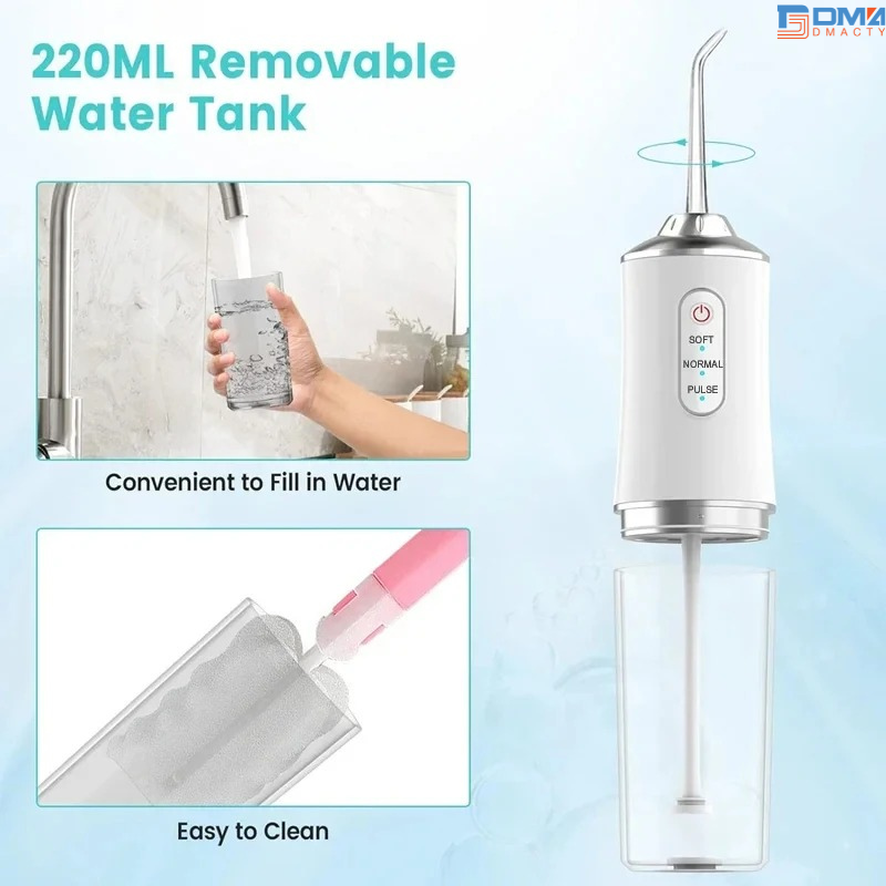 DMActy™ AquaPulse Pro –  Oral Irrigator