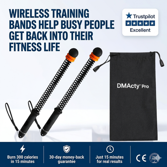 DMActy™ Pro Cordless Battle Rope