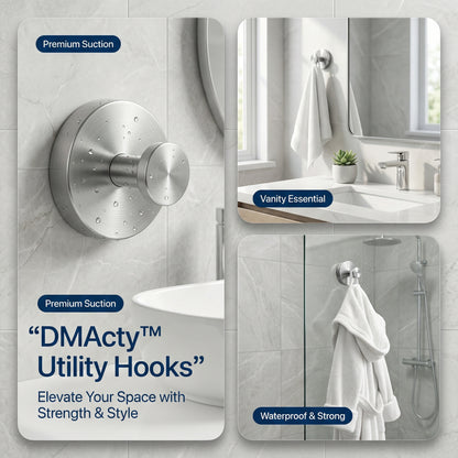 DMActy™ Heavy-Duty Suction Hooks